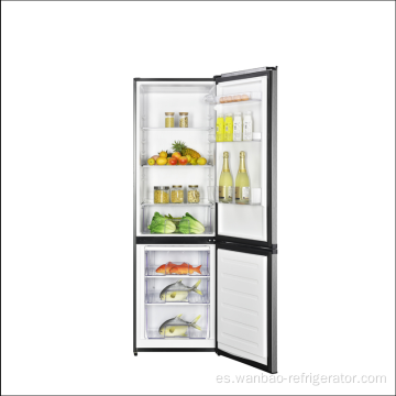 Refrigerador doméstico con puerta superior del congelador con congelador